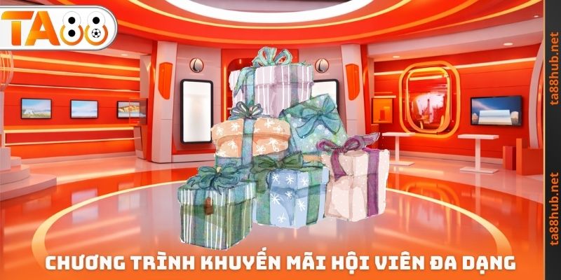 Chương trình khuyến mãi hội viên đa dạng